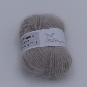 pelote coeur d'angora beige