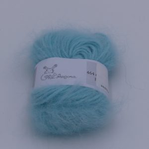 pelote coeur d'angora turquoise