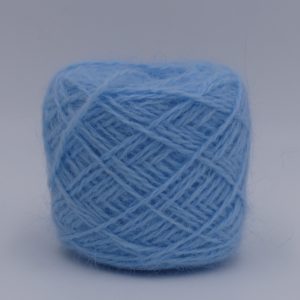pelote de laine angora douceur plus bleu ciel 1