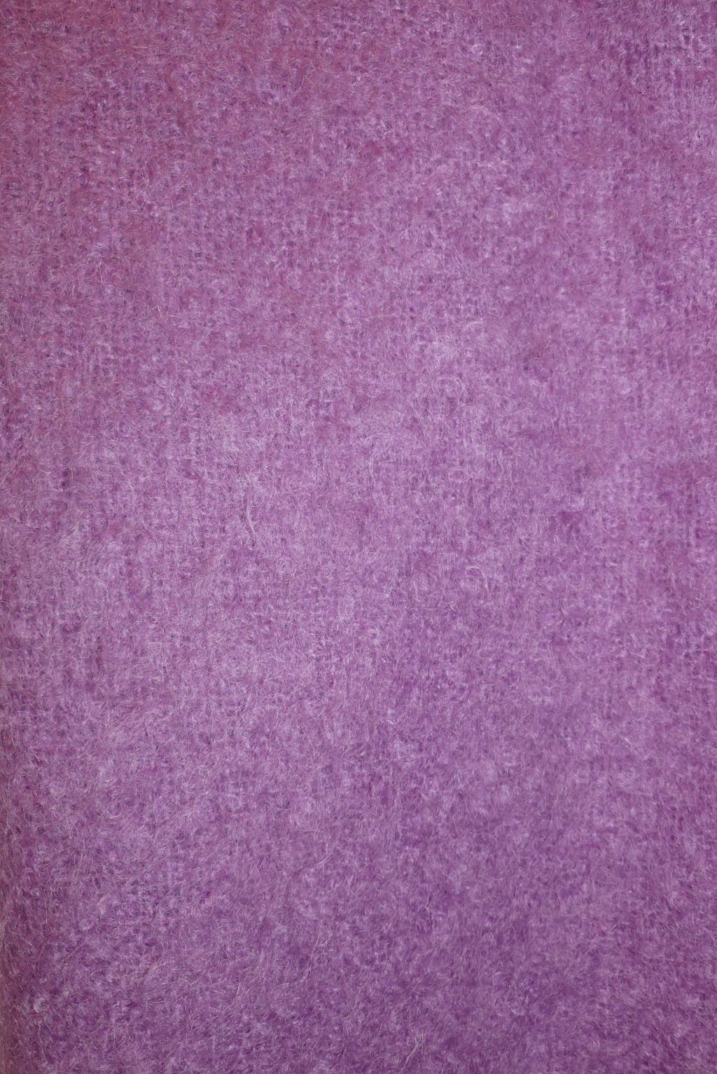 plaid en pur mohair mauve