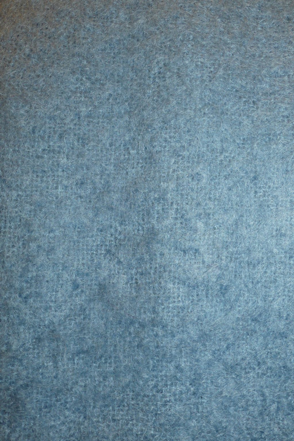plaid en pur mohair mésange