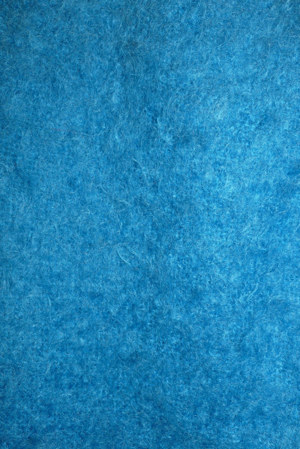 plaid en pur mohair turquoise