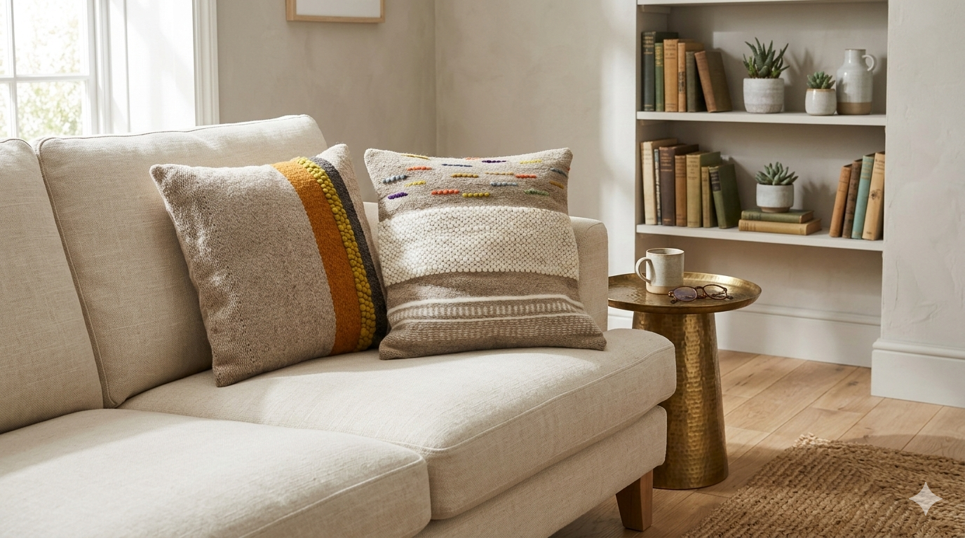 fiche produit coussins en laine de bizet moyen