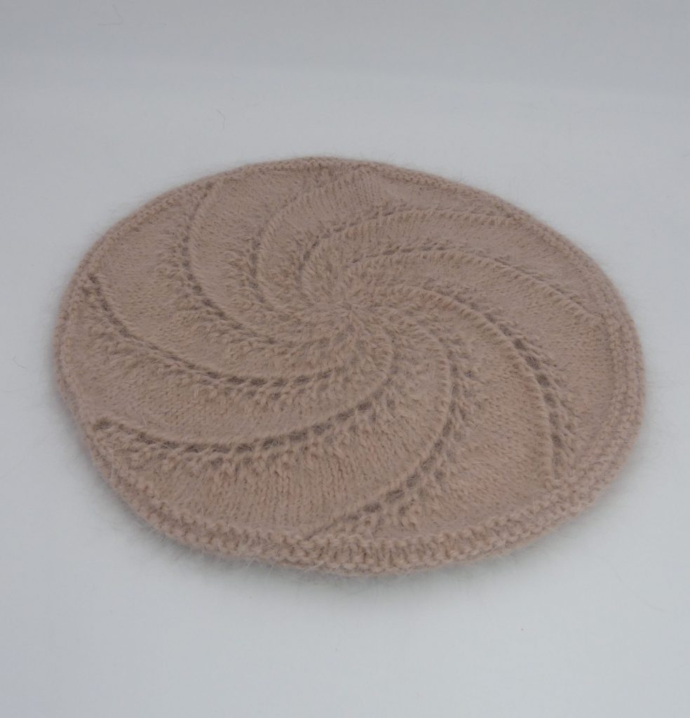 béret angora beige