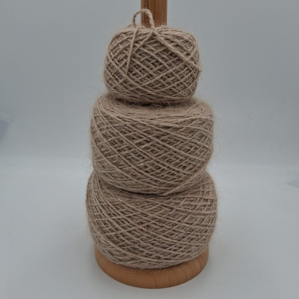 pelote de laine angora douceur plus naturel Camel