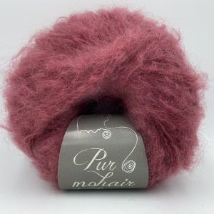 pelote pur mohair bois de rose