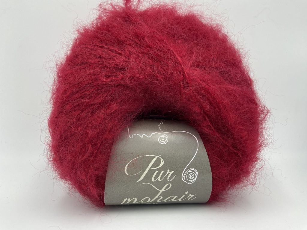 pelote pur mohair grenade