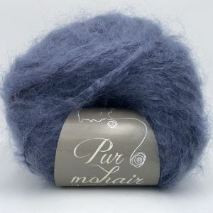 pelote pur mohair ardoise