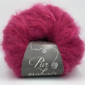 pelote pur mohair hortensia