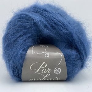 pelote pur mohair bleu arctique