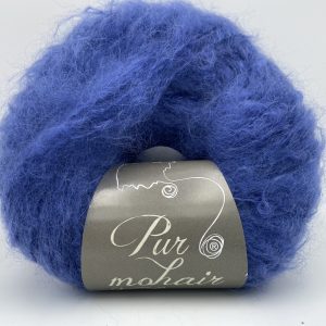 pelote pur mohair bleu pacifique