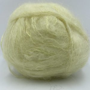 pelote pur mohair jaune paille