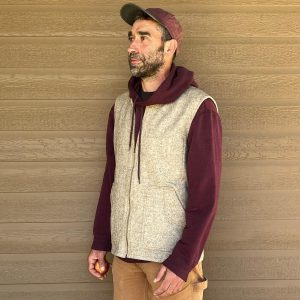 gilet 100% laine de bizet sweat