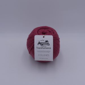 pelote de laine mérinos peignée collection transhumance rose
