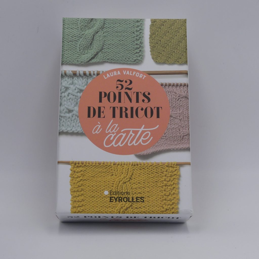 52 points de tricot à la carte face