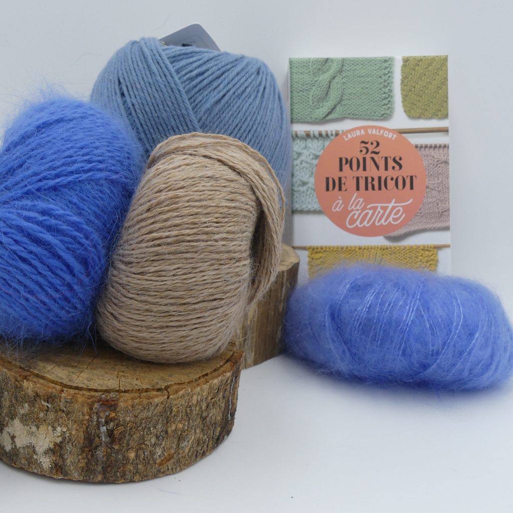 52 points de tricot à la carte