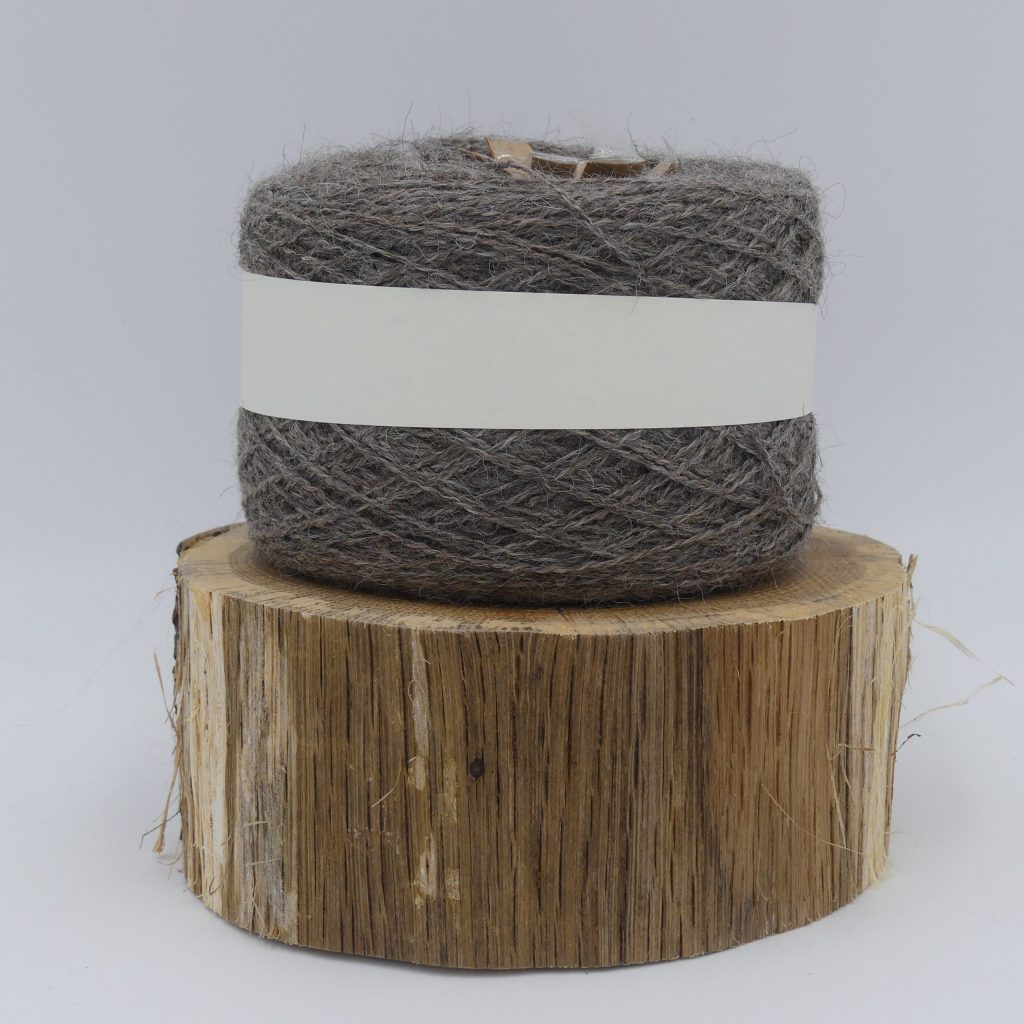 pelote de laine 100% alpaga alpafil gris